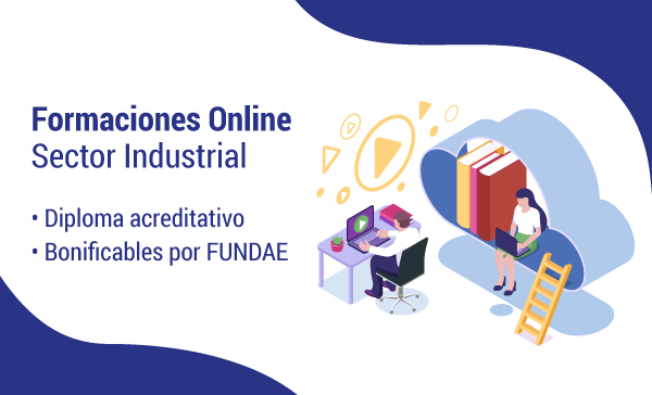 Formaciones online con diploma acreditativo para el sector industrial