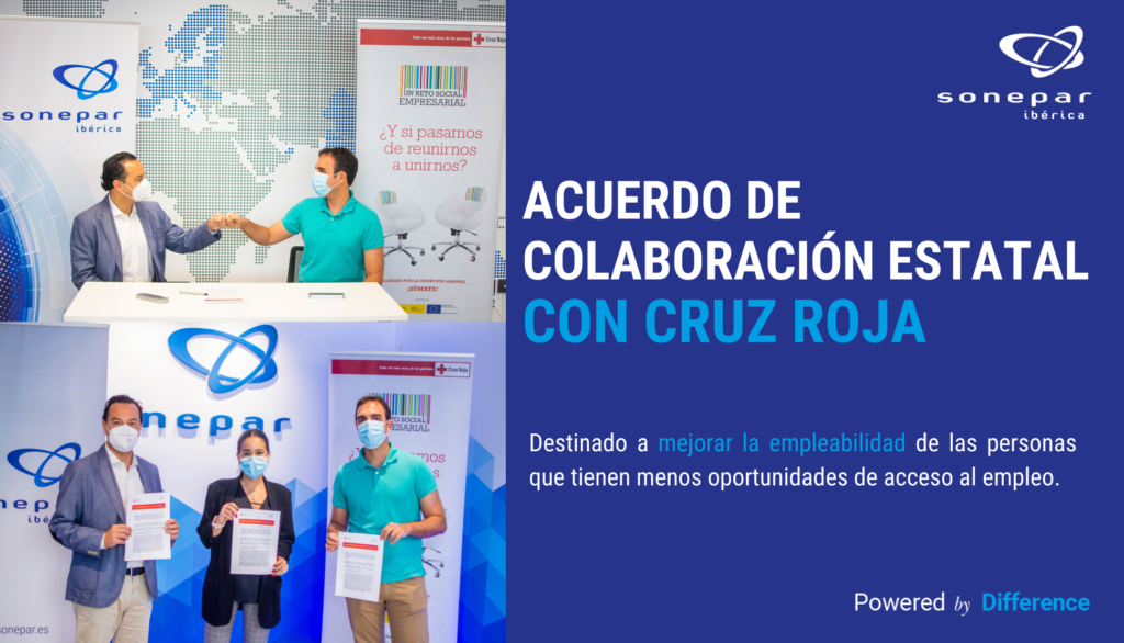 Sonepar Ibérica y Cruz Roja colaboran para fomentar la integración laboral de personas con dificultades de acceso al empleo